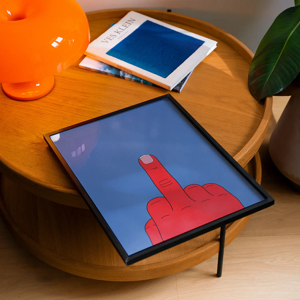 MIDDLE FINGER - Graphic Poster