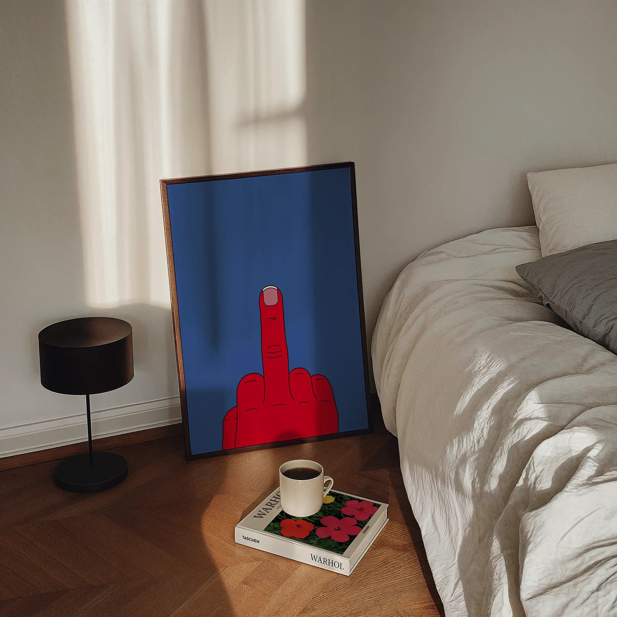 MIDDLE FINGER - Graphic Poster