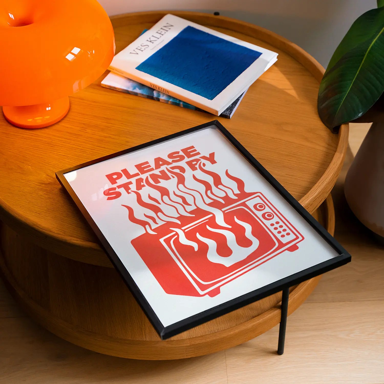 PLEASE STAND BY - Handmade Artwork