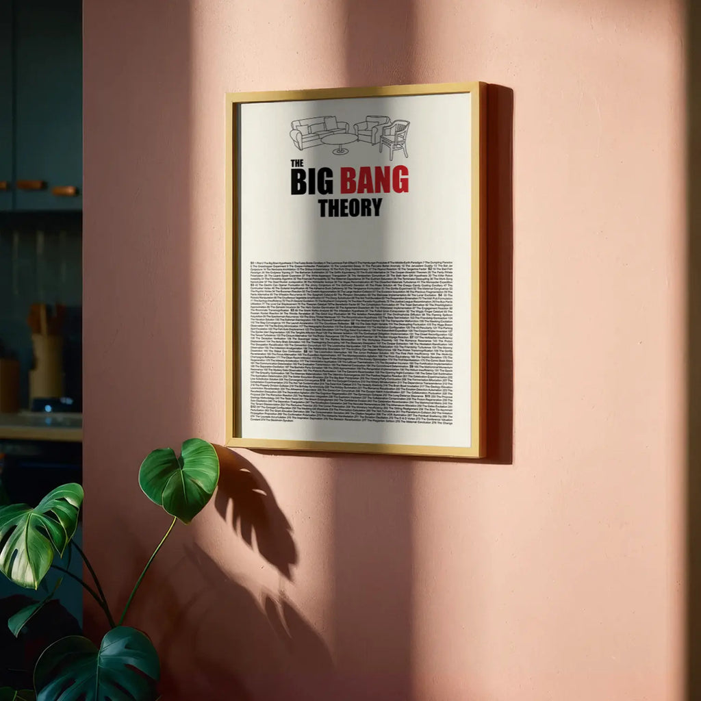The Big Bang Theory - Serien Poster