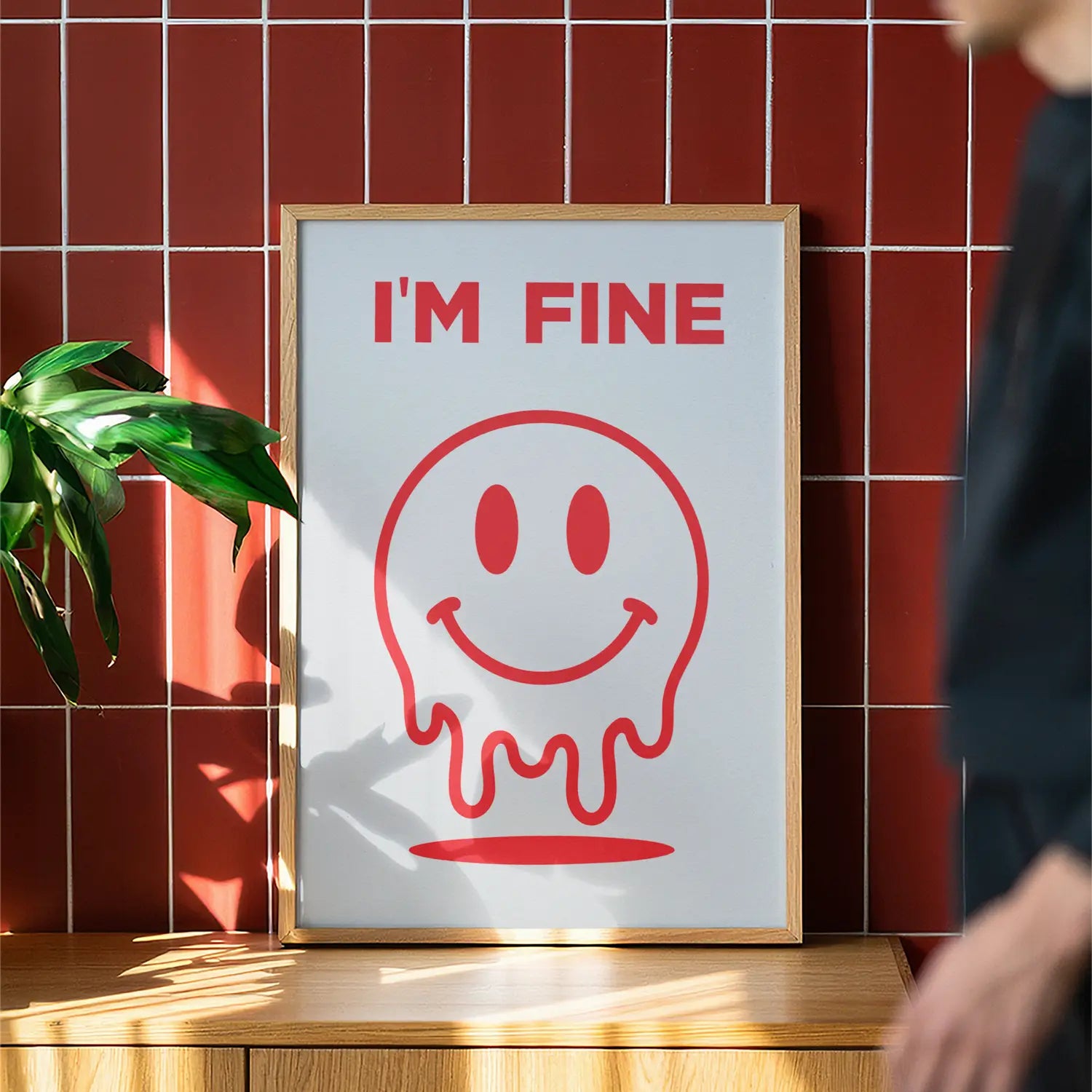 I'm fine- Handmade Artwork