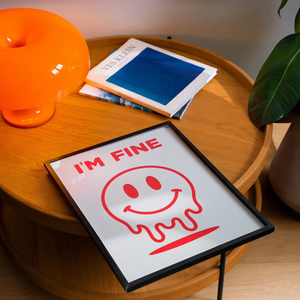 I'm fine- Handmade Artwork