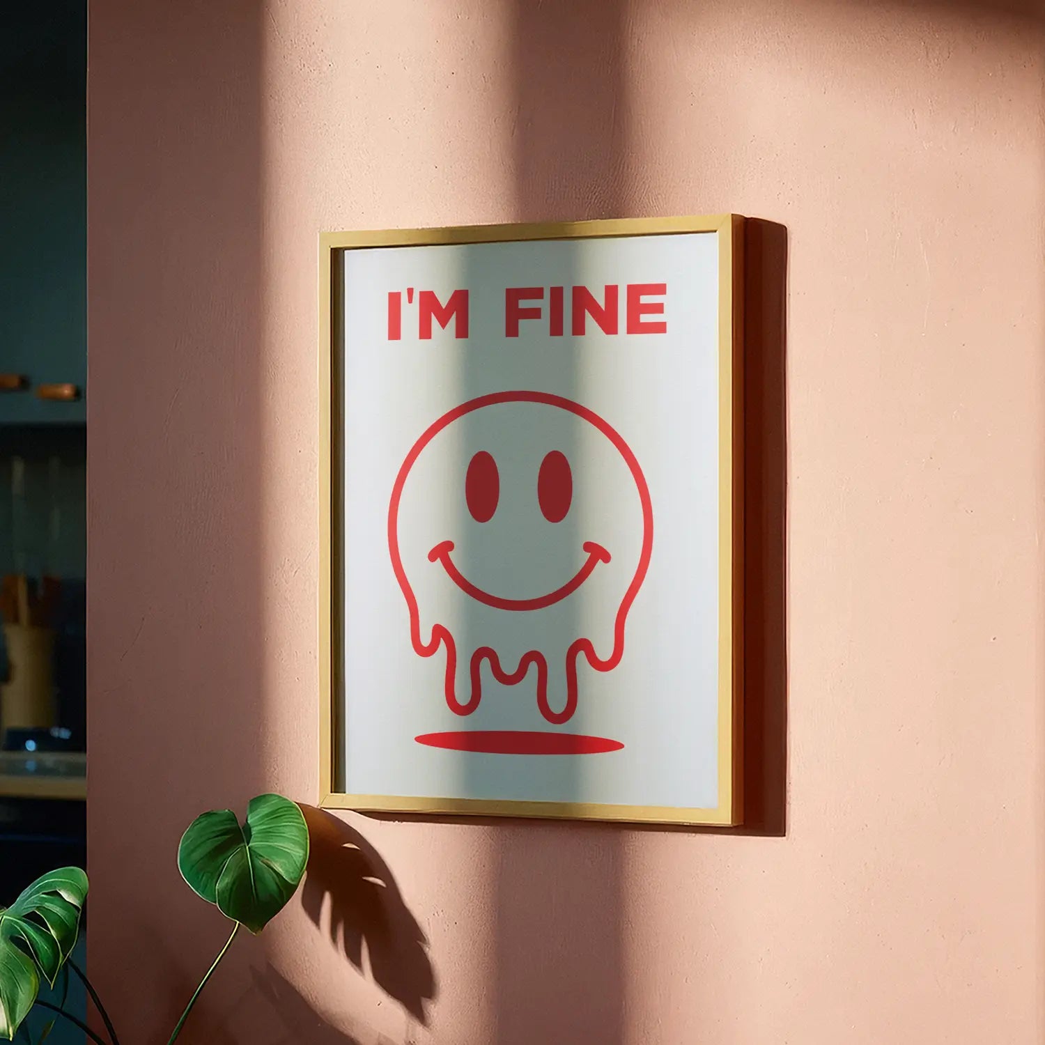 I'm fine- Handmade Artwork